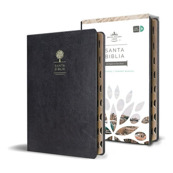 Biblia Rvr60 - Imitación Piel - Negra