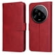 thumbnail image 1 of Funda Billetera para Xiaomi 14 Ultra con Porta Tarjetas y Soporte Ajustable Rojo, 1 of 5