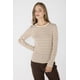 thumbnail image 1 of Polera Florencia Crudo/Café crema M, 1 of 5