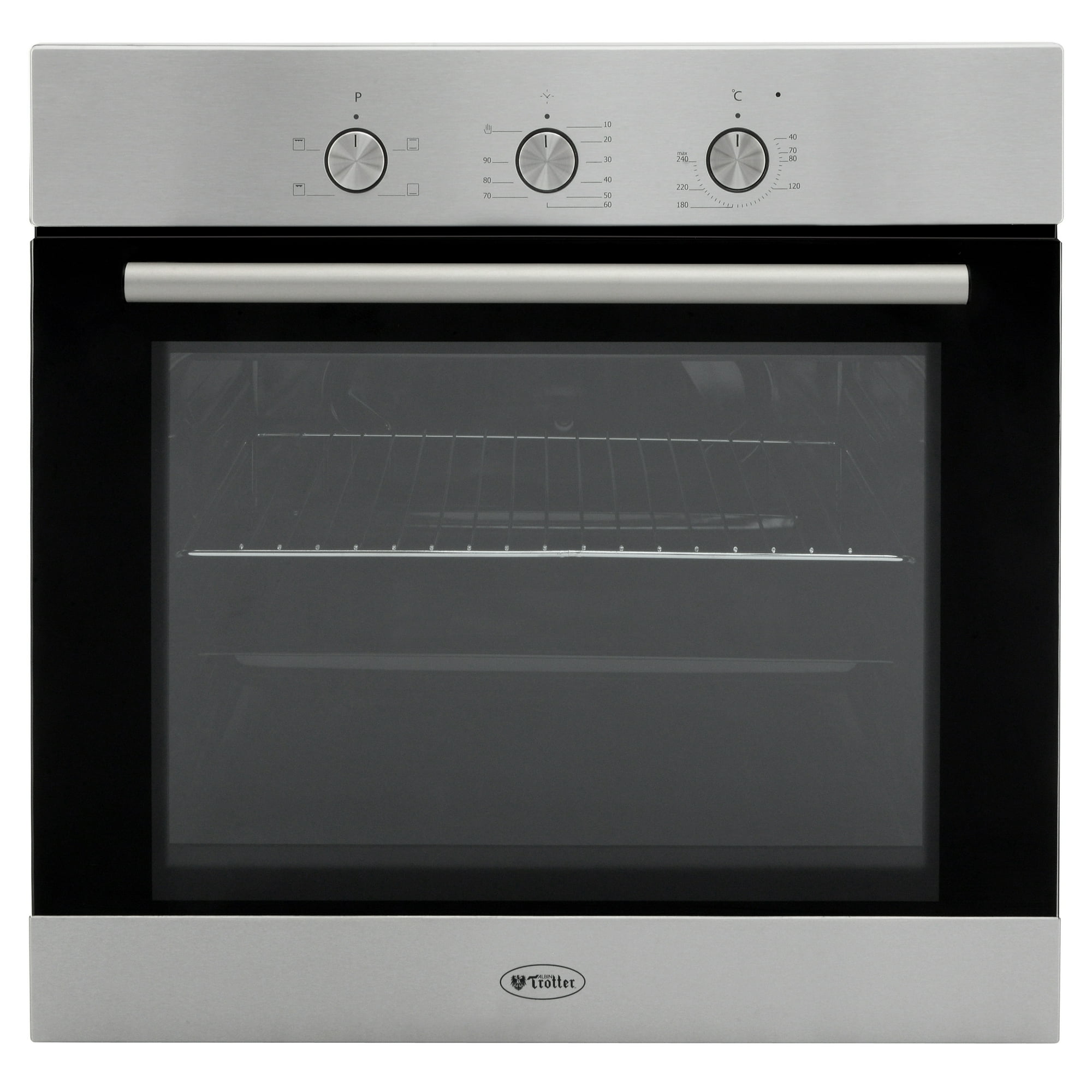 Albin Trotter - Horno Electrico 4 Funciones 62 Litros Inox Vidrio