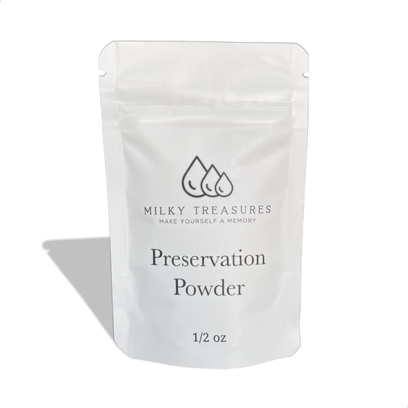 Polvo de conservación Milky Treasures para joyas de leche materna