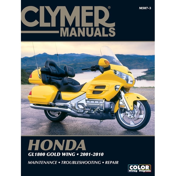 Manual Clymer Honda GL1800 Gold Wing 2001-2010