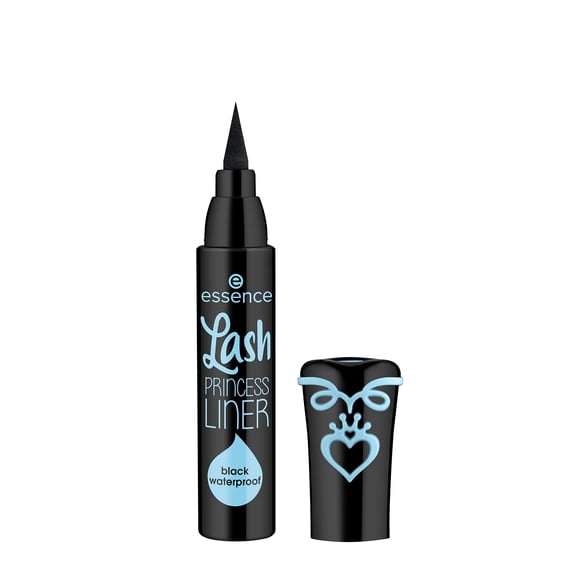 Delineador en lápiz essence Lash Princess vegano, resistente al agua, negro