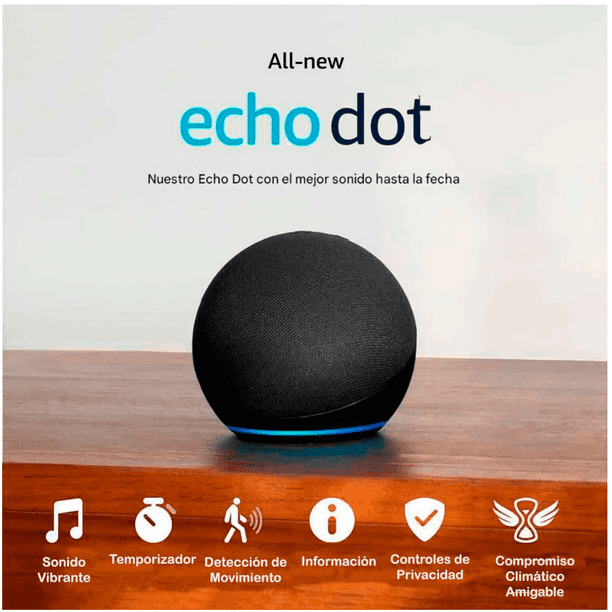 Dot Echo Dot 5th Gen Parlante Asistente Virtual Alexa Lider