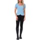 thumbnail image 2 of INSPIRE CHIC Camisa Victoriana para Mujeres Regreso a Clases Cuello de Corazón Manga Abullonada Halloween Blusa Gótica con Cordones L Azul Cielo, 2 of 6