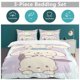 thumbnail image 5 of Sanrio Quilt Set Thicken Soft 3 Pieces Bedding Set All Season Duvet Cove with 2 Pillowcases for Adult Women Girls Teens Home Room Decor, 5 of 5