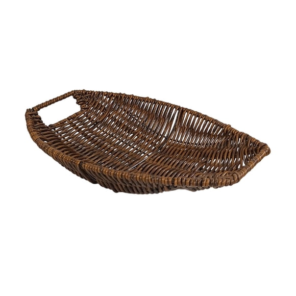 Cesta De Almacenamiento De Imitación De Ratán, Cesta Tejida Para Cocina, Bar, Baño, M
