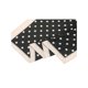 thumbnail image 5 of INSPIRE CHIC Mujeres Bufanda Vintage de Lunares de los Años 50, Pañuelo Retro Cuadrado de Satén Sedoso, Pañuelo para la Cabeza, Bandanas, Pañuelos para el Cuello 68x68cm Punto Negro, 5 of 6