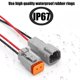 thumbnail image 2 of Conector Eléctrico Laisomeke 2 Pines 20 cm 16 AWG Pack de 5 IP67, 2 of 6