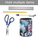 thumbnail image 5 of Vengadores-theme Cylinder Pen Holder Pencil Organizer with Flannel Lining PVC Leather Material Cardboard Base for study work 10*8CM, 5 of 6