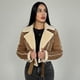 thumbnail image 1 of Chaqueta Aviadora de Gamuza forrada (Mujer), 1 of 2