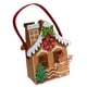 thumbnail image 2 of Bolsa De Fieltro Con Forma De Casa De Jengibre, Bonito Adorno Para Medias, Bolsa De Regalo De Navidad, Estilo A, 2 of 5