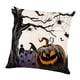 thumbnail image 2 of Funda De Almohada De Halloween, Funda De Cojín Suave De Halloween Para Regalo, Oficina, Vacaciones, Estilo D, 2 of 3