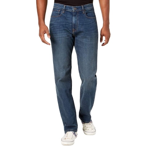 Vaqueros Tommy Hilfiger Thd Relaxed Fit Para Hombre Dark Wash 29 W X 30 L