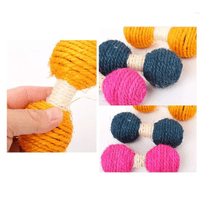 Genérico - Mancuernas De Cuerda De Sisal Para Gatos Y Mascotas