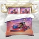 thumbnail image 5 of DreamWorks: Hogar Conjunto de sábanas temático, trío de piezas, cómodo y amigable con la piel, diseño único, regalo de decoración para el hogar para familiares, amigos y fans,140cm *210cm, 5 of 6