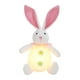 thumbnail image 1 of Adorno De Animales De Peluche De Conejito De Pascua Iluminado Para Festivales De Cumpleaños Rosa Pascua, 1 of 3