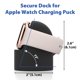 thumbnail image 3 of Soporte para Apple Watch Cyberguys! de silicona negra, 3 of 9