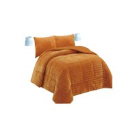 Genérico - Cobertor Con Chiporro 2 Plazas 230X250Cm Mostaza B4