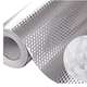 thumbnail image 2 of Papel Aluminio Autoadhesivo Cocina Pared Muro 10mts X 60cm Plateado, 2 of 2