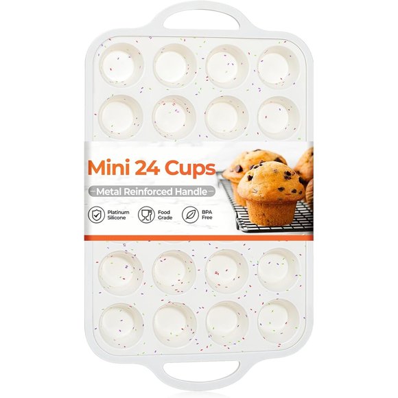 Molde Mini Muffins CAKETIME Silicona Marco Reforzado