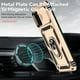 thumbnail image 3 of Estuche GANGXUN para Samsung Galaxy A02S, soporte giratorio 360°, estilo mecánico y magnético, 3 of 5