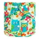thumbnail image 1 of Pañal De Tela Lavable Buhos Celestes Con Flores, 1 of 4