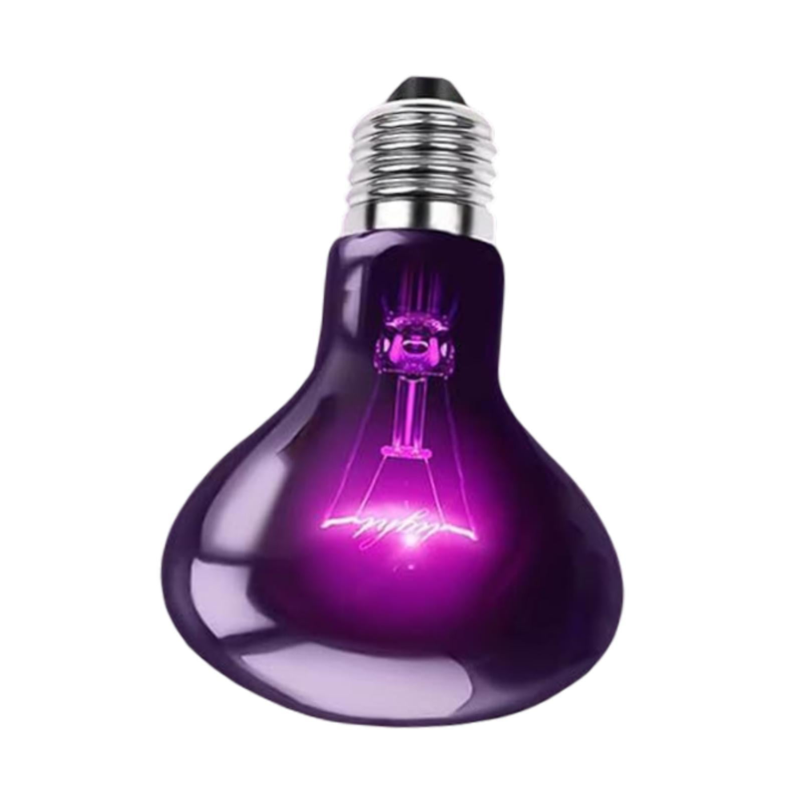 Magideal - Bombilla De Luz, Lámpara De Basura De La Luz De Las Mascotas, Bombilla De Lámpara De Calor Base E26, Bombilla De Lámpara De Calor Para El Camaleón De 75w