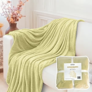 Frazada Polar Termica King Homely Manta 200X200Cm Beige