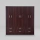 thumbnail image 3 of Clóset Maipo 6 Puertas 6 Cajones Chocolate, 3 of 7