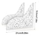 thumbnail image 3 of 2pcs Shower Splash Guard, Self-Adhesive Transparent Stone Pattern Shower Corner Water Guard, Tub Splash Guards To Keep Water In Shower, Acrylic Clear Bath Splash Guard For Bathtub, 3 of 4