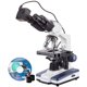 thumbnail image 1 of Microscope AmScope 40X-1600X LED Binocular Compuesto binocular de laboratorio, 1 of 6