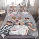 thumbnail image 1 of Bedding Duvet Cover Set of Kids Kpop BTS Comforter Cover Set 3PCS Bedding Set, 1 of 5