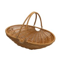 Ioensy - Cesta De Picnic De Material Pp Para Verduras Y Frutas, Resistente Y Multifuncional, Tamaño L