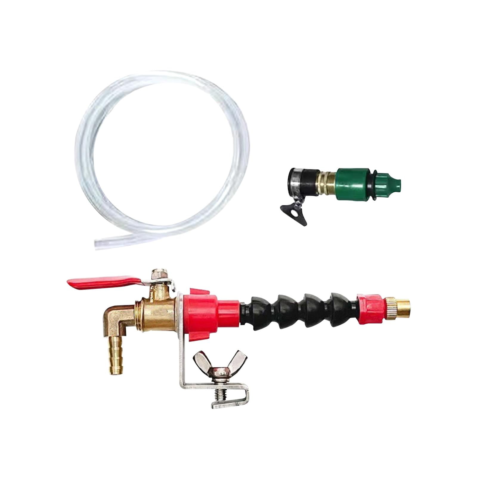 Magideal - Eliminador De Polvo De Alta Eficiencia, Boquilla De Rociador De Agua Para Removedor De Polvo, Rociador De Agua Para Colector De Polvo Para Máquinas Manguera De 10m