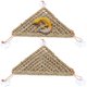 thumbnail image 1 of Triángulo de esquina de hamaca de reptiles 2 PCS,Fibra natural de césped marino,Accesorios de tanque de dragón barbudo Decoración de hábitat para lagartos, iguanas, cangrejos camaleón y erem, 1 of 3