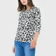 thumbnail image 3 of Polera Mujer Algodón Print Animal Gris Corona, 3 of 5