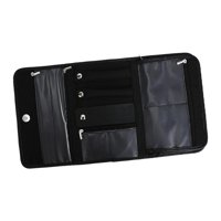 Magideal - Organizador , Accesorios Portátiles Ligeros Plegables, Suministros Portátiles De Primera Calidad Para Anillos, Pendientes, Cajón De Viaje, Rel Negro