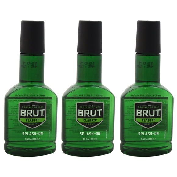 Perfume Brut Splash-On Original Fragance 90ml Hombre Set 3 Unidades