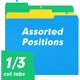 thumbnail image 3 of File Folder, RAZCC 150 Pack 13 Cut Tab Colored File Folders, 3 of 3