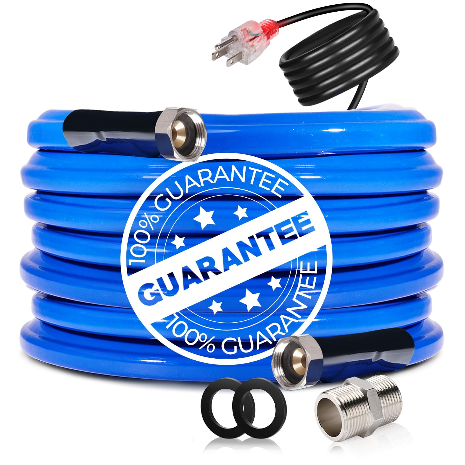 Manguera De Agua Caliente Rehoseup De 50 Pies Para Rv -45 °f, Anticongelante