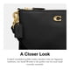 thumbnail image 5 of Wristlet Coach Pulished Pebble Small, piel negra, 5 of 6