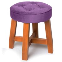 Barra Design - Pouf Puff Spring Felpa Morado
