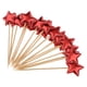 thumbnail image 1 of Topper de la magdalena de la torta de estrella de 20 pedazos para la decoración del partido de cumplea?os / de la boda roja, 1 of 5