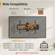 thumbnail image 2 of Soporte TV Perlegear PGLF18 articulado hasta 100 lb, 2 of 3