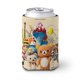 thumbnail image 1 of La Aventura de Rilakkuma en el Parque Temático Funda enfriadora de latas, aislante de bebidas para mantener frías o calientes, funda térmica plegable para latas, portabebidas reutilizable, 1 of 6