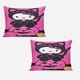 thumbnail image 3 of Halloween Hello_Kitty_ Quilt Set FullSoft Lightweight Quilts Quilted Bedspreads3 Pieces Set Queen SizeColorful Cartoon Print All Season 173*218CM, 3 of 5