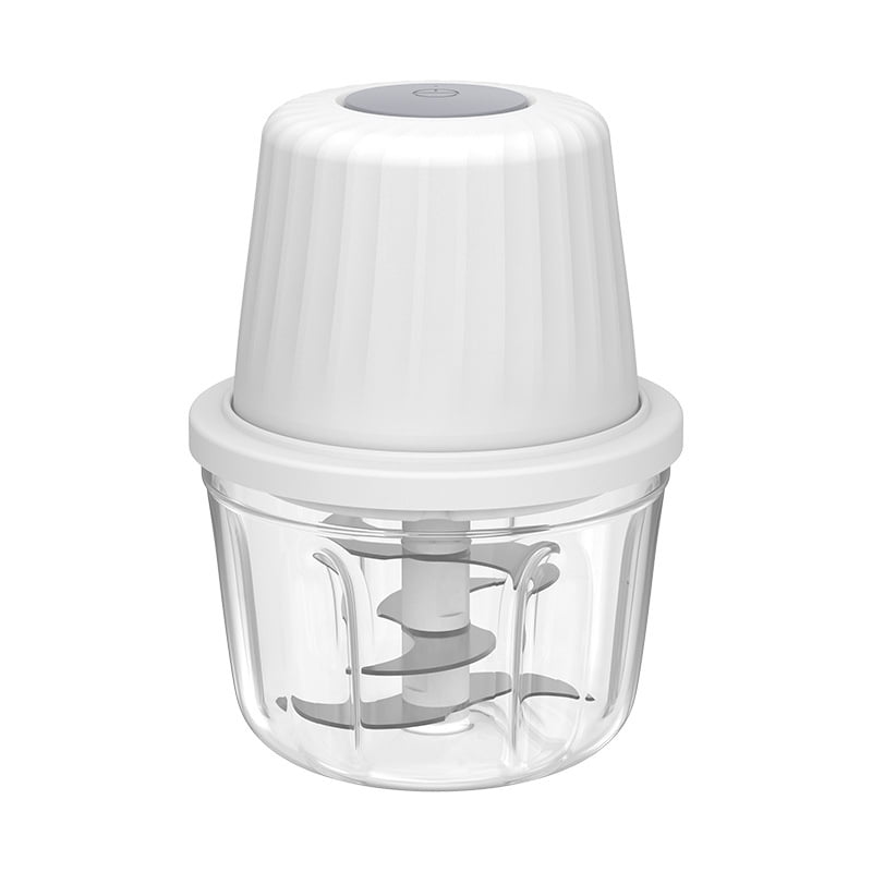 Xusx111 - Picadora De Ajo Eléctrica De 400 Ml, Picadora De Verduras Mini De Molienda De Ajo De 6 Hojas, Picadora De Verduras Portátil, Picadora De Cebolla, Procesador De Alimentos Para Jengibre, Chile