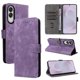 thumbnail image 1 of Funda Billetera para Samsung Galaxy S25 Edge con Soporte - Cartera de Cuero con Ranuras Morado, 1 of 5