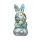 thumbnail image 2 of Conejito De Piedra Escultura Tienda Escritorio Año Nuevo Festivo Conejo Estatuas Figuras Azul Claro, 2 of 3